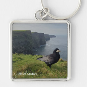 Acantilados de Moher, Irlanda Llavero de grajo