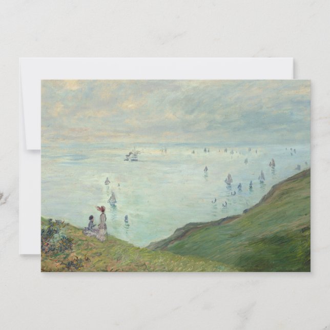 Acantilados de Pourville | Claude Monet (Anverso)