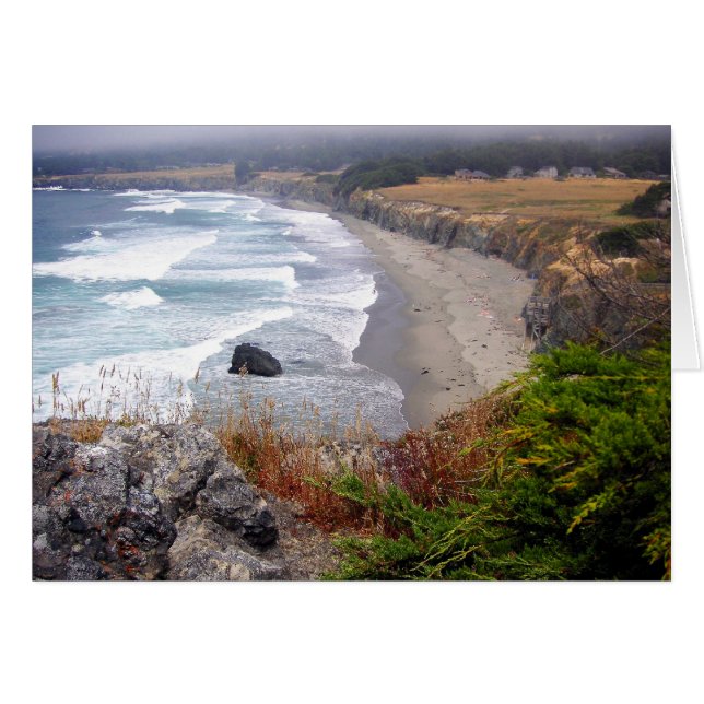 Acantilados en el mar (Anverso (Horizontal))