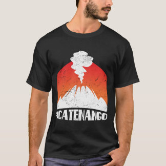 Acatenango Volcán TShirt Erupción Camisa Volcánica
