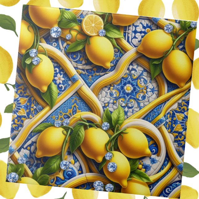 AccentOS de Azulejos Exóticos | Limón Mediterráneo (Subido por el creador)