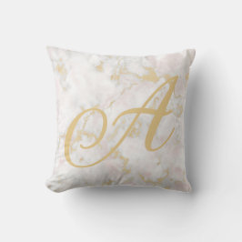 Accesorio de Almohada con Patrón de Mármol Rosa Do