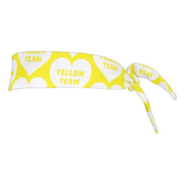 Accesorio de cabello para equipo amarillo de guerr