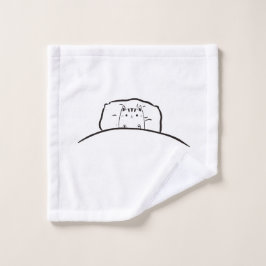 Accesorio de cocina gato en cama, gato lindo
