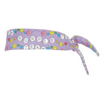 Accesorio de pelo de equipo púrpura de guerra de c