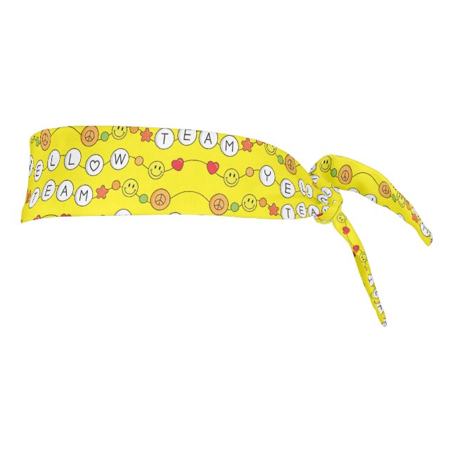 Accesorio de pelo del equipo amarillo de la guerra (Girar 90)