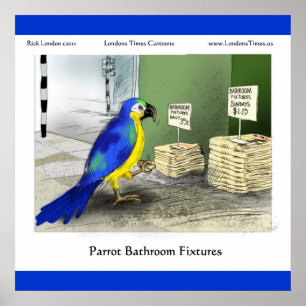 Accesorios de Baño Parrot Arte Fino Posters Divert
