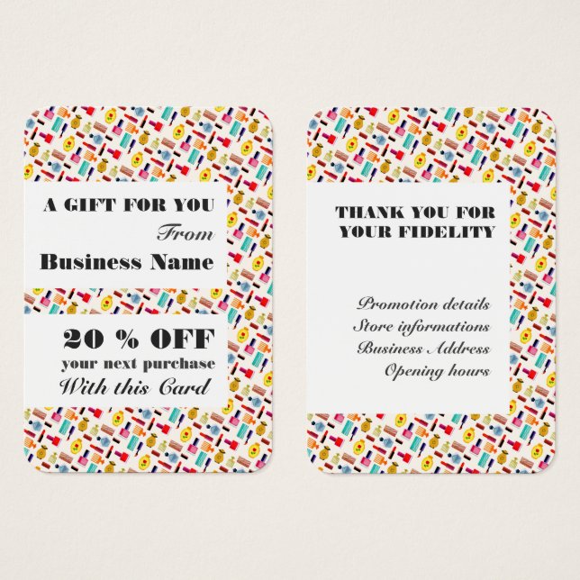 Accesorios de Belleza Modernos Belleza Beliculoide (Anverso y reverso)