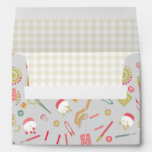 Accesorios de costura Love Gris Gingham