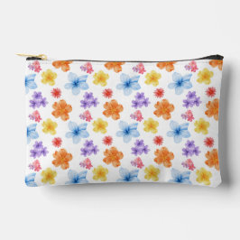 Accesorios de impresión floral Bolsa cosmética