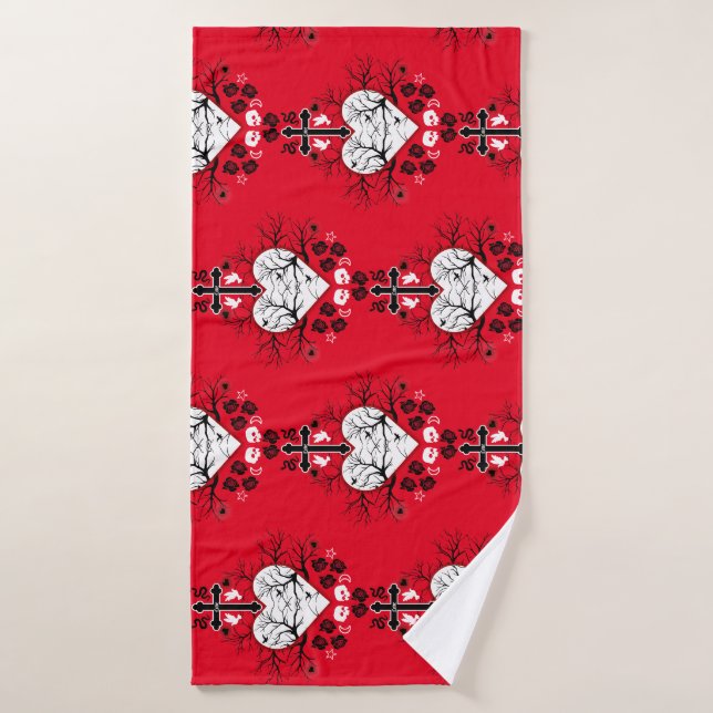 Accesorios de Regalo Góticos (Toalla de baño)