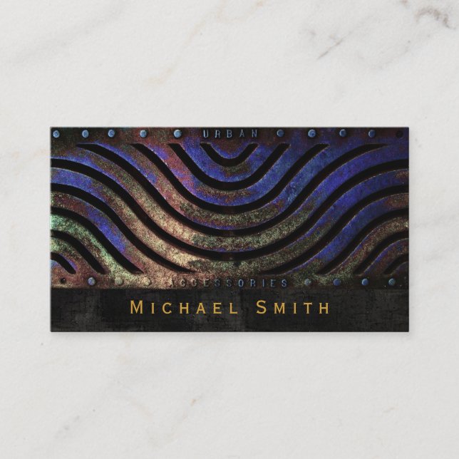 Accesorios urbanos ~ Tarjeta de visita (Anverso)