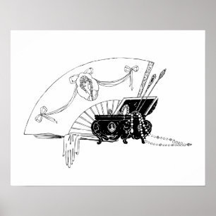 Accesorios y arte para mujeres de los años 20