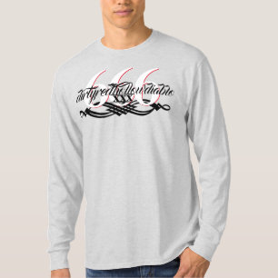 Accidente Arte turbio caricatura barber camiseta