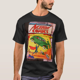 ACCIÓN. CÓMICO. 1. Camiseta oscura básica