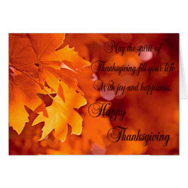 Acción de Gracias de Otoño
