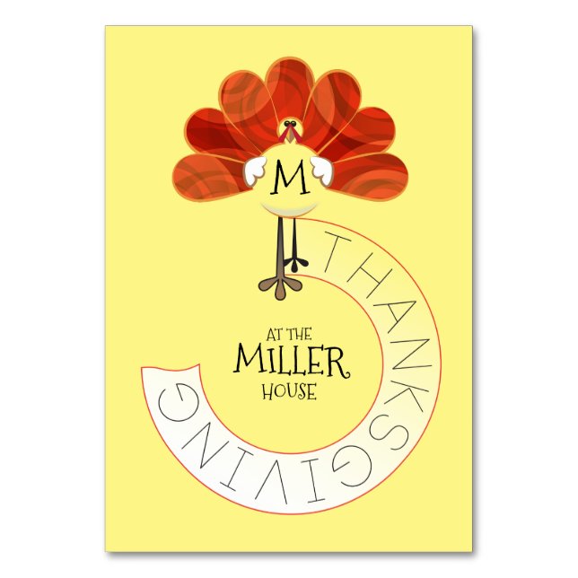 Acción de Gracias Turquía (Anverso)