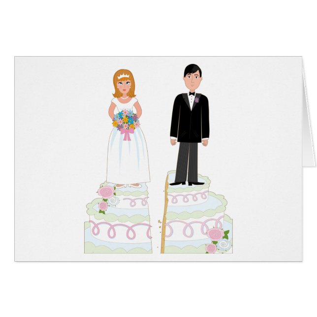 Acción de la torta del divorcio (Anverso (Horizontal))