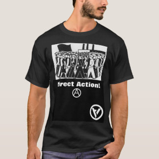 ¡acción directa! camiseta