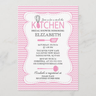 Acción moderna la invitación nupcial de la ducha