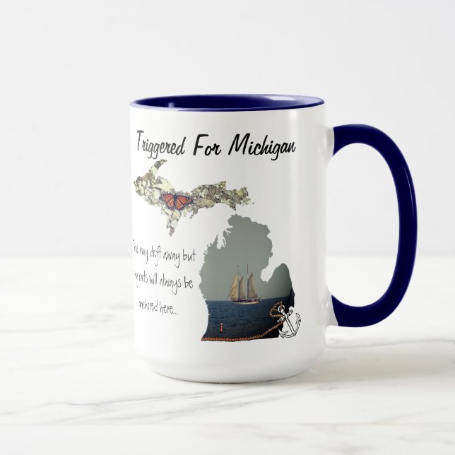 Accionado para la taza de Michigan (Derecha)