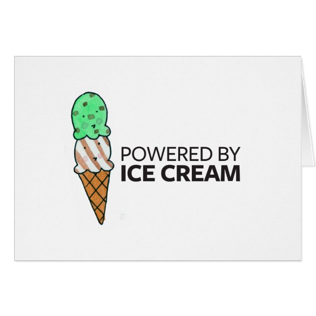 Accionado por el helado (Anverso (Horizontal))