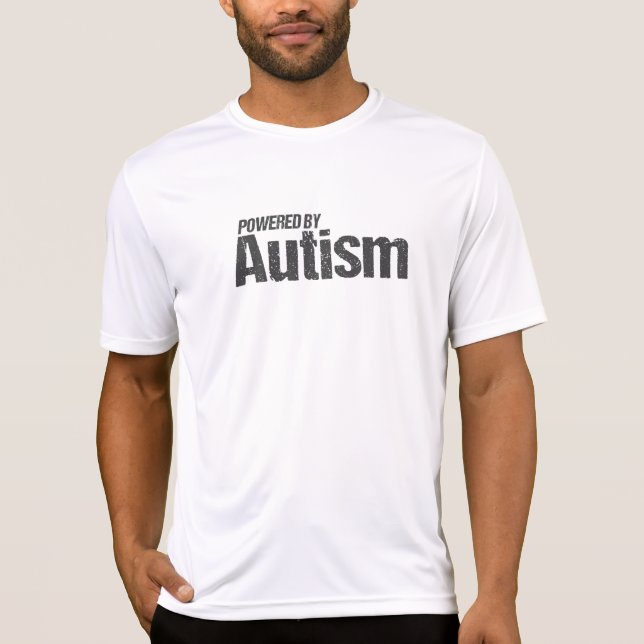 Accionado por la camisa corriente del autismo (Anverso)