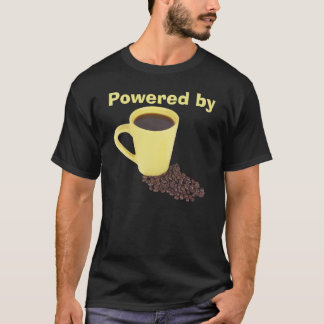 Accionado por la camiseta del café