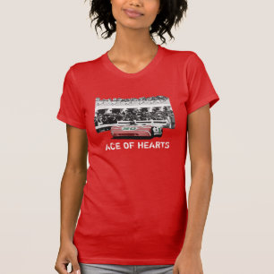 ACE de dos lados de la camiseta del CORAZÓN