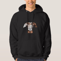 Ace la sudadera con capucha del doberman