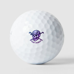 Ace Skull Lucky   Diseño de bolas de golf personal