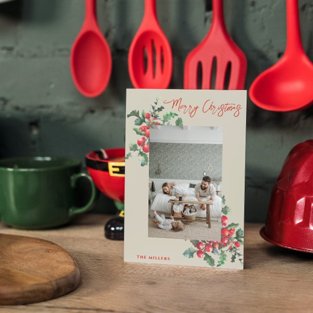 Acebo de Invierno | Feliz Navidad | Foto Familiar (Subido por el creador)