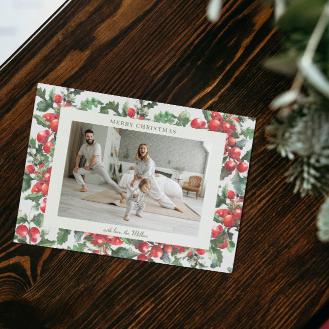 Acebo de Invierno | Feliz Navidad | Foto Familiar (Subido por el creador)
