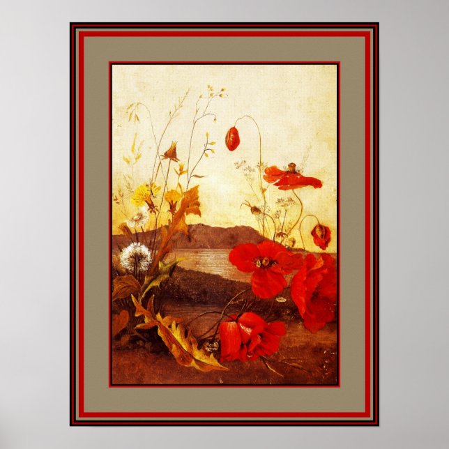 Aceite de "cachorros" de artistas famosos posters  (Frente)