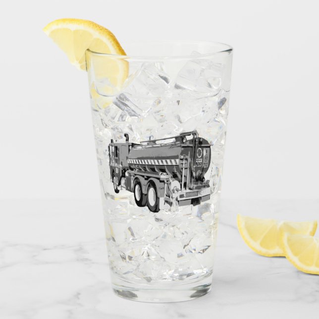 Aceite De Camión De Fuego Gris Pintado, (Anverso (hielo))