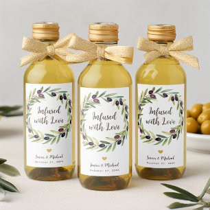 Aceite de oliva de flores favorece la boda con amo