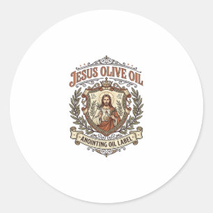 Aceite de Oliva Jesús Aceite de Unción Etiqueta Je