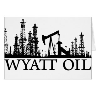 Aceite de Wyatt/logotipo negro