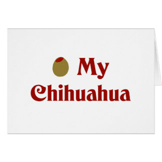 Aceituna (amor de I) mi chihuahua