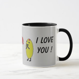ACEITUNA USTED - aceitunas en amor - taza