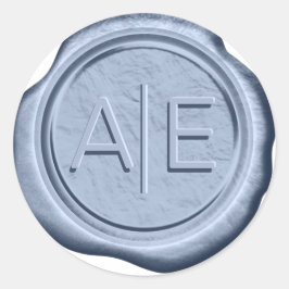 Acento de Boda de sellos de cera de cera Cadet Blu