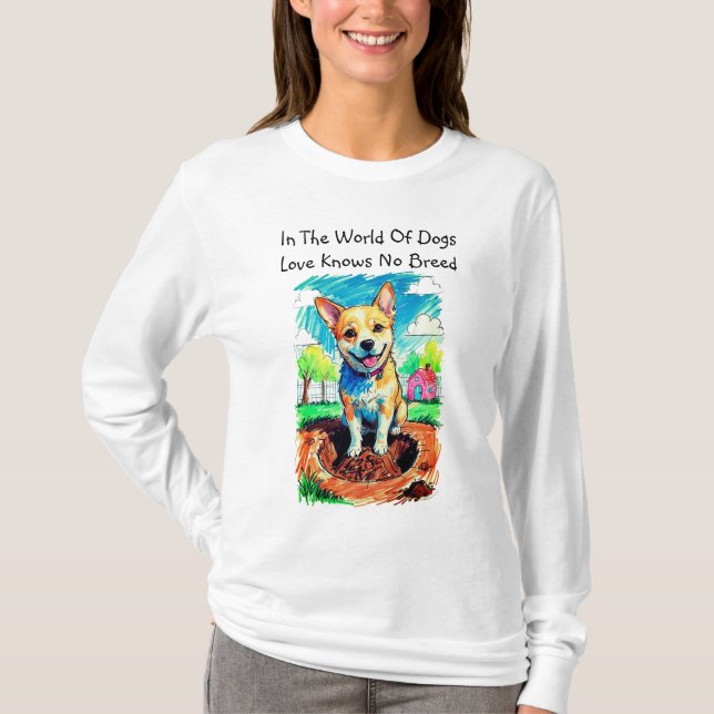 Acepta tus cuatro camisetas personalizadas de amor (Anverso)