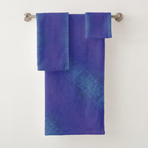 Aceptación Patrón Shibori Violeta Azul Índigo