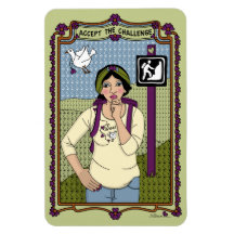 Aceptar El Imán Refrigerador Challenge_A_4x6