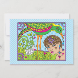 Acepte La Tarjeta Plana Inesperada 7"x5"