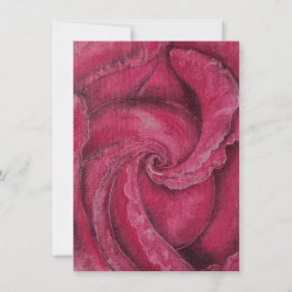 Acercamiento a la rosa roja