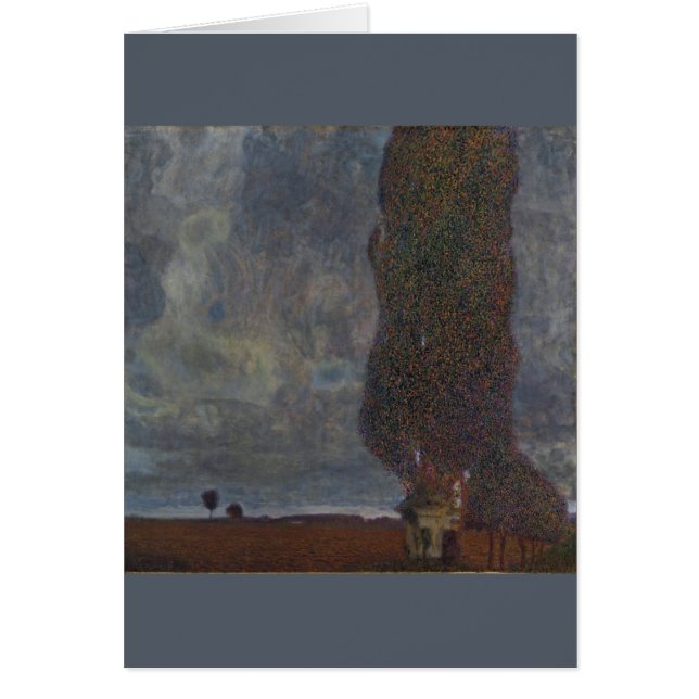 Acercándose a la tormenta eléctrica Gustav Klimt (Frente)