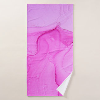 Acercar la pintura abstracta de tinta de alcohol.