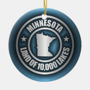 "Acero 2" de Minnesota ornamentos