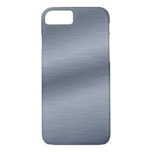 Acero cepillado Aspecto Elegante Funda para iPhone